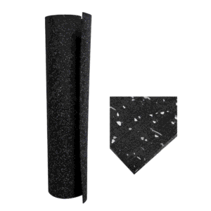 Piso de Caucho en Rollo Para Gimnasio 6 mm