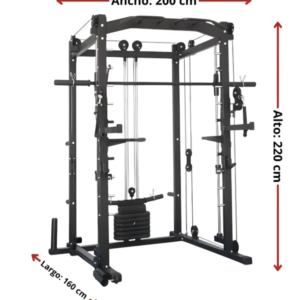 Jaula Smith Machine Power con Crossover